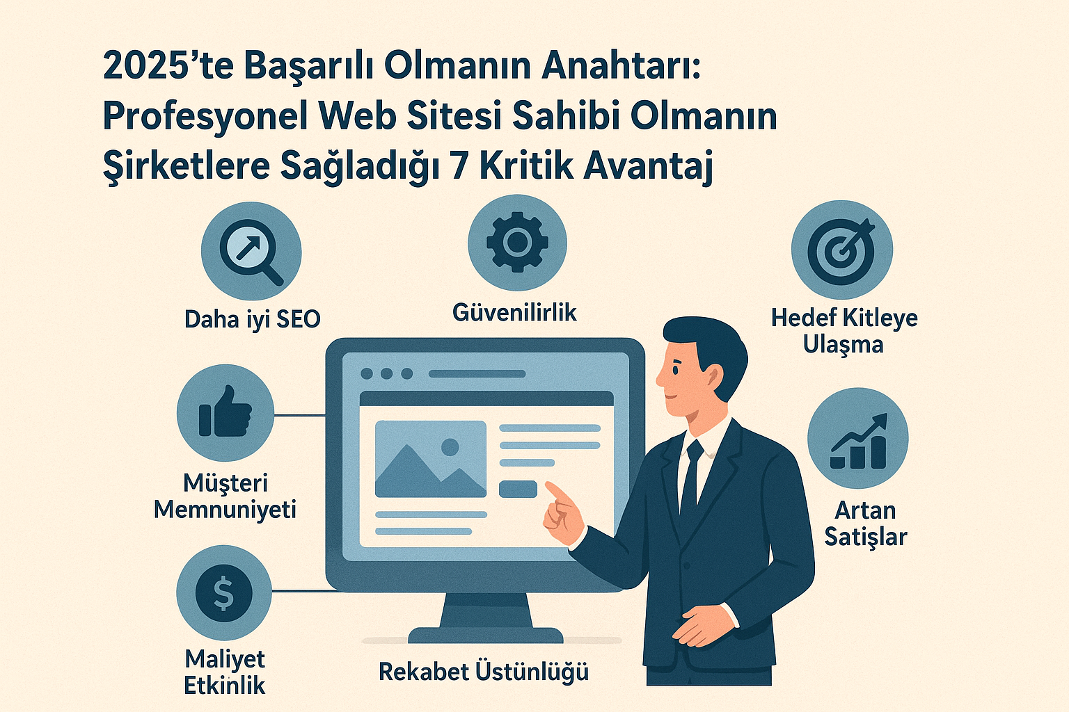 2025’te Başarılı Olmanın Anahtarı: Profesyonel Web Sitesi Sahibi Olmanın Şirketlere Sağladığı 7 Kritik Avantaj